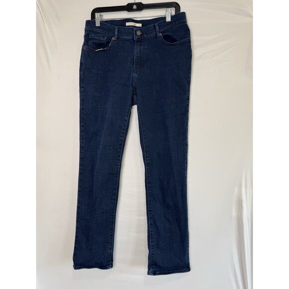 Levi’s Men’s 31x30 Classic Straight Dark Wash Denim Jeans Mid Rise Blue - Picture 1 of 3